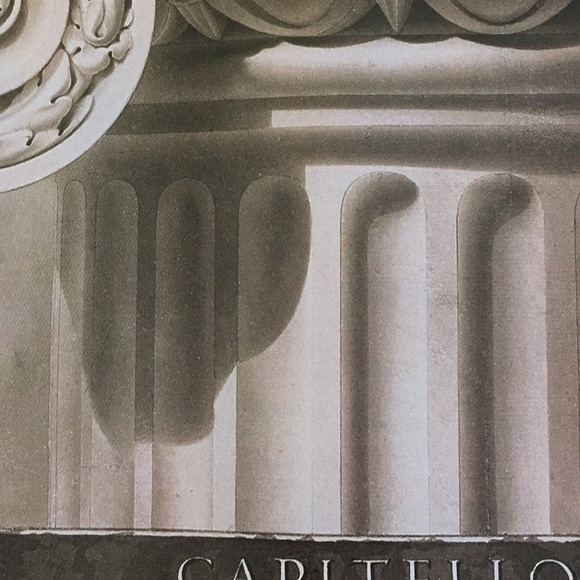 Vintage 90s architecture Poster Roman Ionic Capital 1995/ NWOT​ - Picture 10 of 13